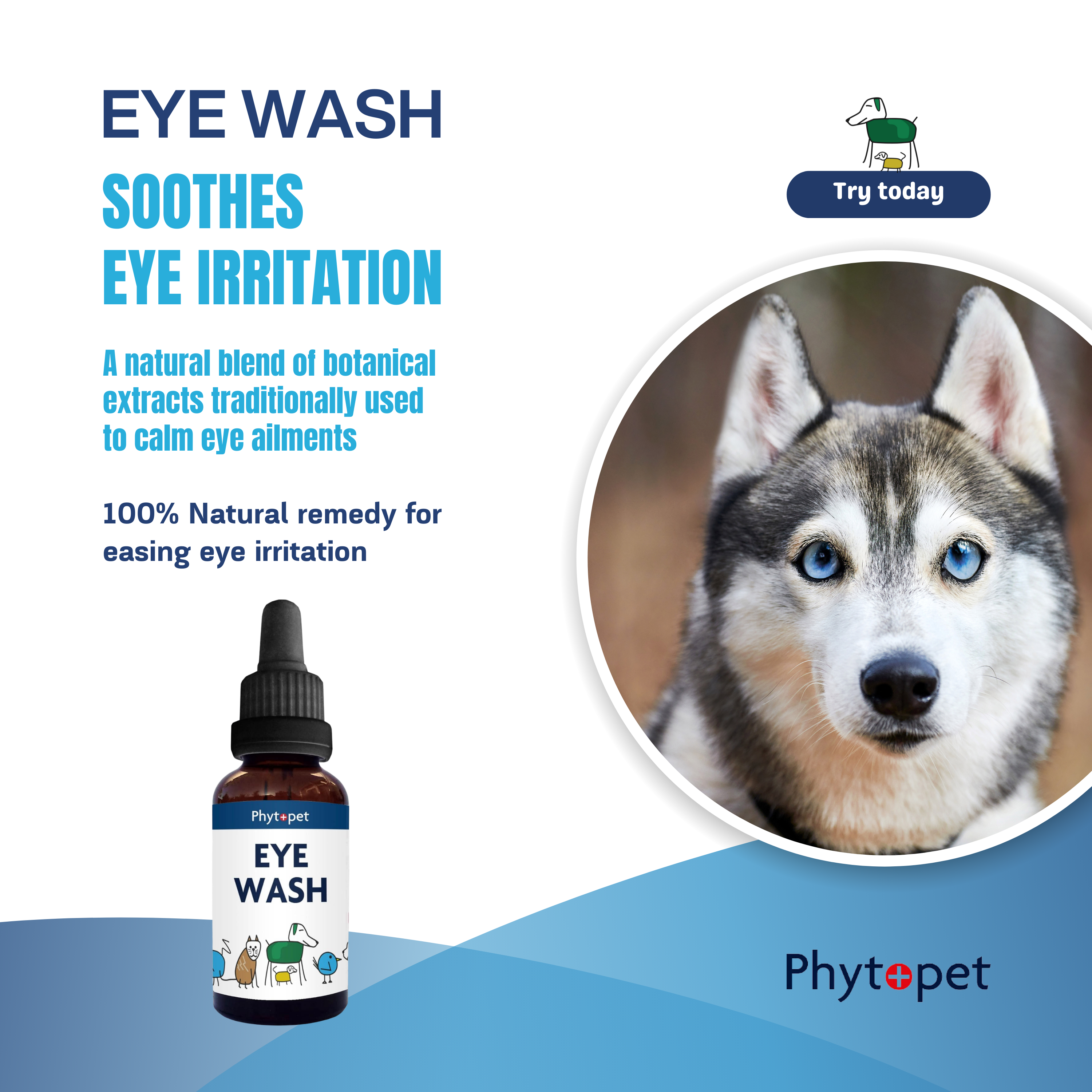Eye Wash - A combination of herbs traditionally used for all types of eye infections