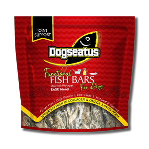 Pet Natural Dogeatus Fish Skin Treats - Joint Support Herb Mix Bars - 500g